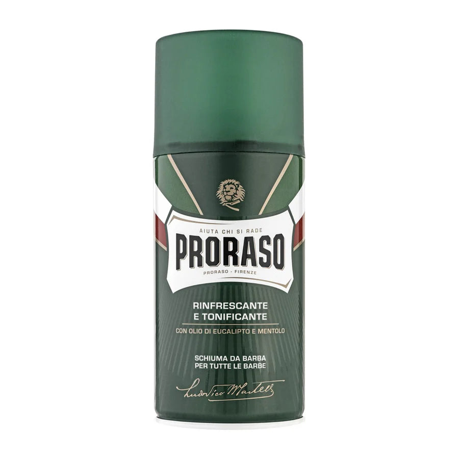 Proraso Green Shaving Foam – Eucalyptus & Menthol 300ml