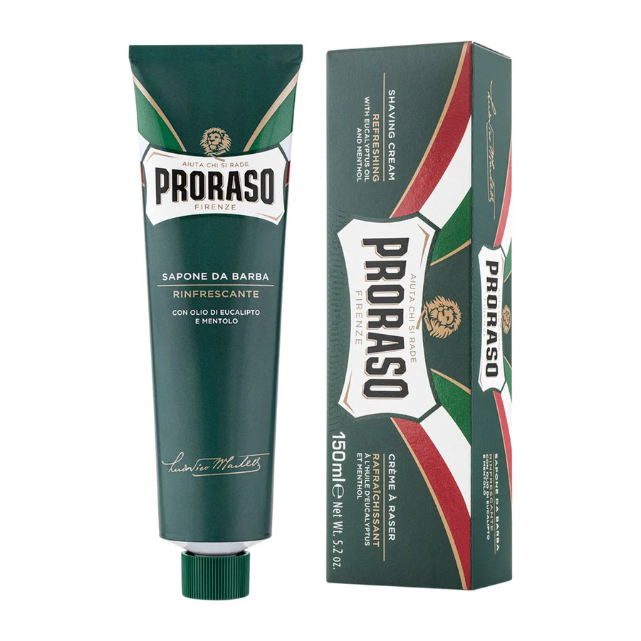 Proraso Green Shaving Cream – Eucalyptus & Menthol 150ml
